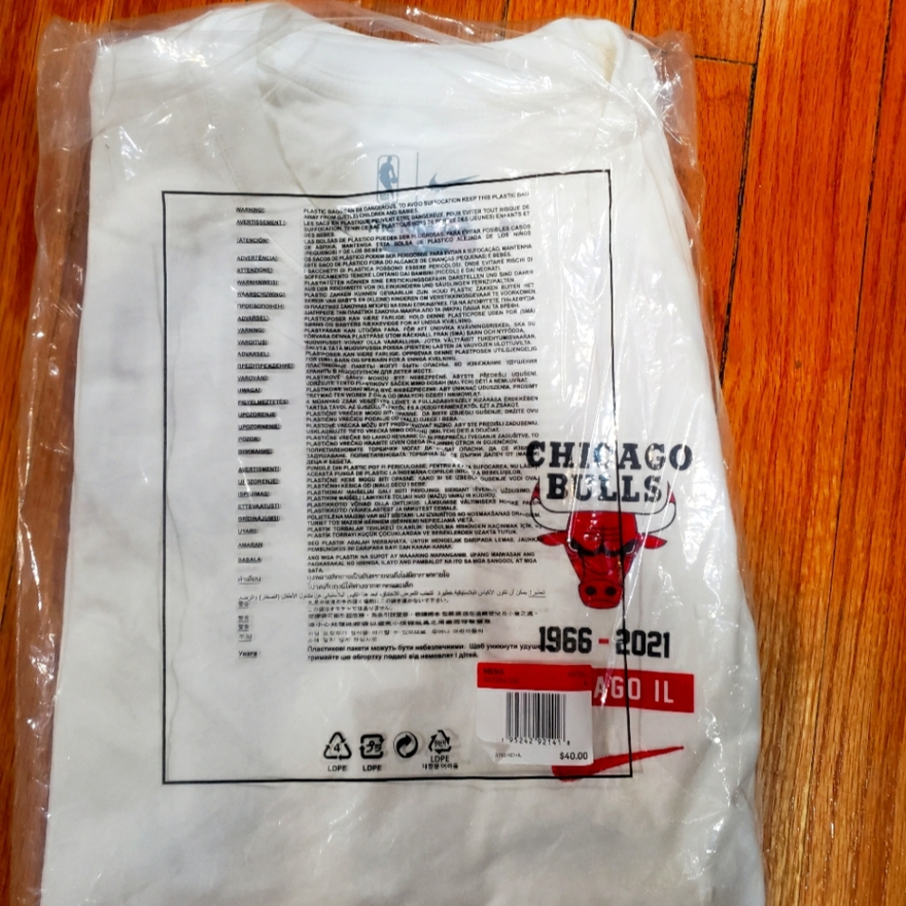 Chicago Bulls city edition Nike t-shirt